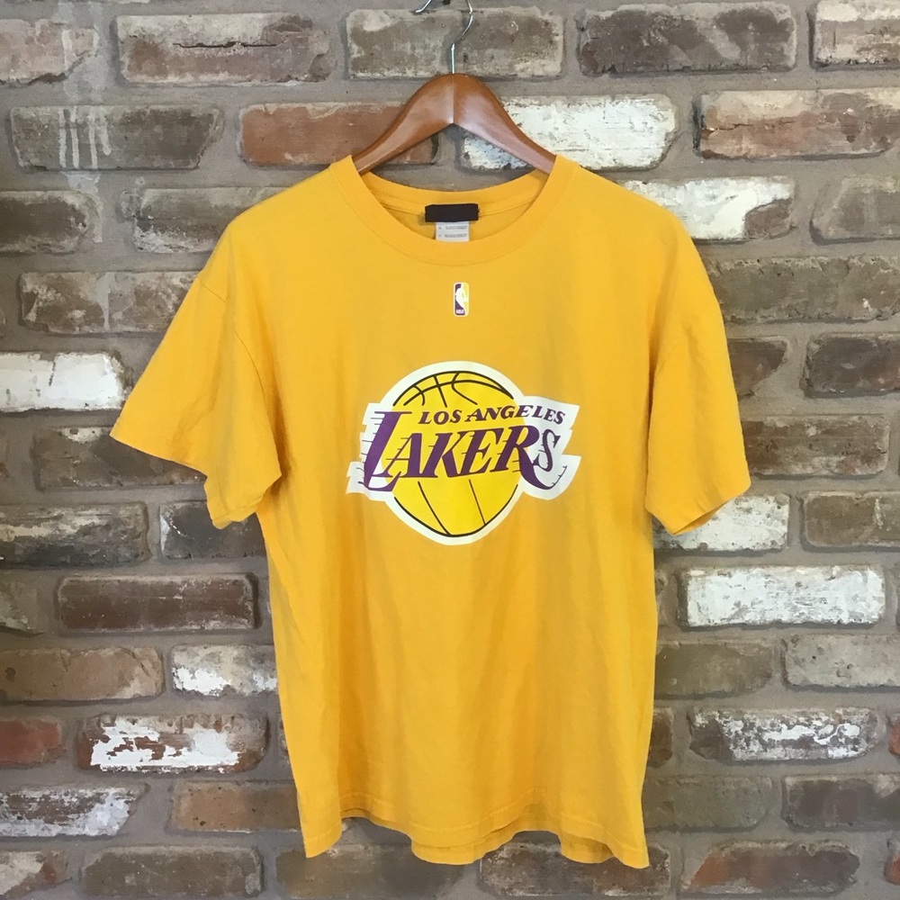 NBA Men’s VINTAGE Basketball Short Sleeve Lakers BRYANT #24 T-Shirt L